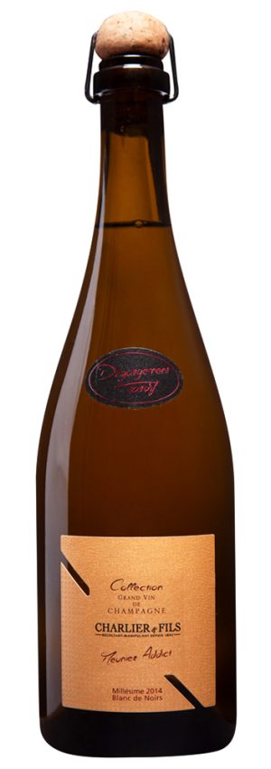Charlier & Fils Champagne Meunier Addict Millésime 2014 Agrafe Degorgement Tardif