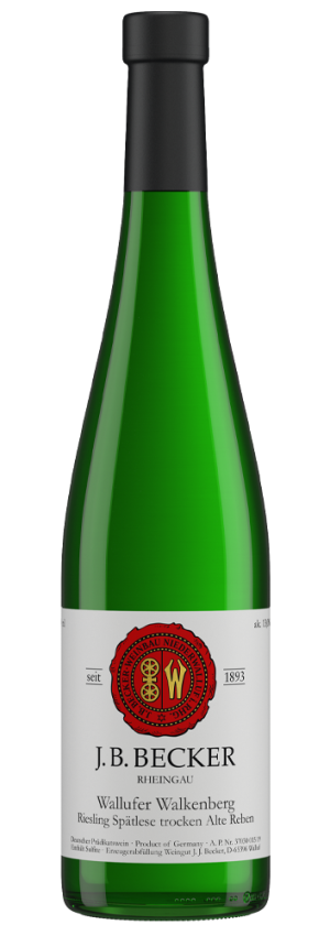 J.B. Becker 2020 Wallufer Walkenberg Riesling Spätlese trocken Alte Reben